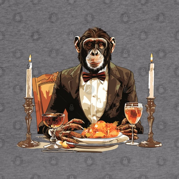 Happy Thanksgiving Monkey by Graceful Designs